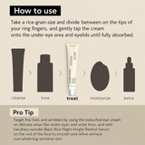 Haruharu Wonder Black Rice Bakuchiol Eye Cream 20 ML | Korean Anti-Aging Eye Cream for Fine Lines, Wrinkles & Dark Circles