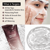 Haruharu Wonder Black Rice Moisture 5.5 Soft Cleansing Gel 100 ML | Korean Gentle Hydrating Face Cleanser for Sensitive Skin