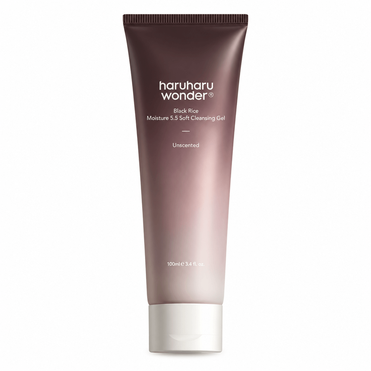 Haruharu Wonder Black Rice Triple AHA Gentle Cleansing Gel 100ML | Exfoliating Korean Face Cleanser
