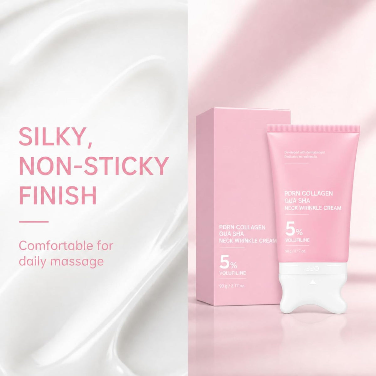 Medicube PDRN Collagen Gua Sha Neck Cream