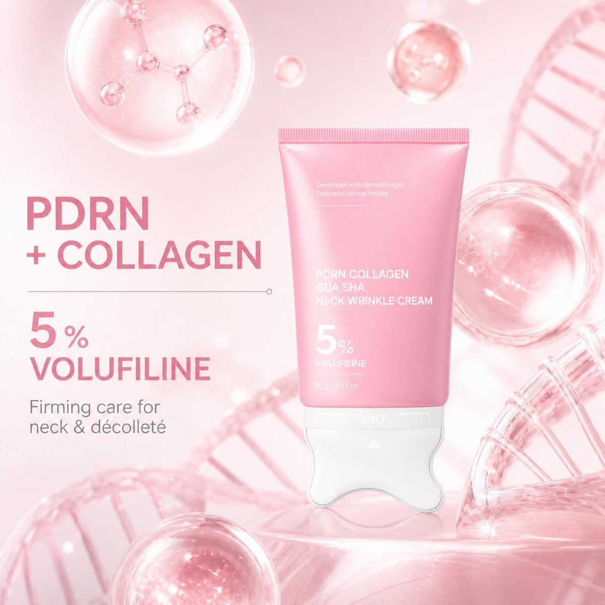 Medicube PDRN Collagen Gua Sha Neck Cream