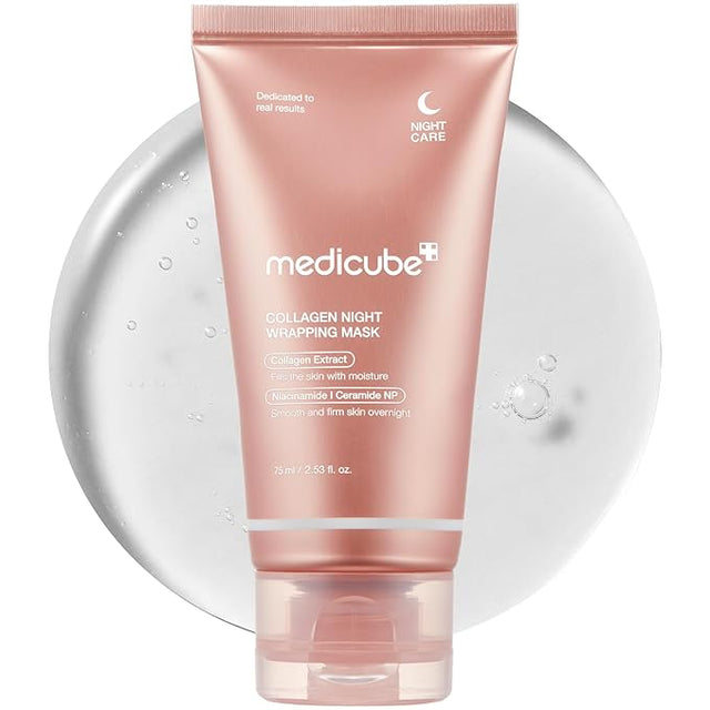 MEDICUBE Collagen Night Wrapping Mask 75ml packaging