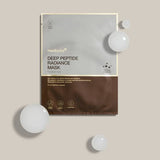 Korean peptide sheet mask for glowing skin