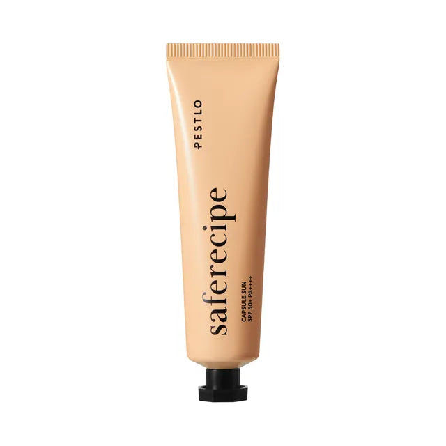PESTLO Saferecipe Capsule Sun SPF50+ PA++++ 50ml hydrating lightweight korean sunscreen