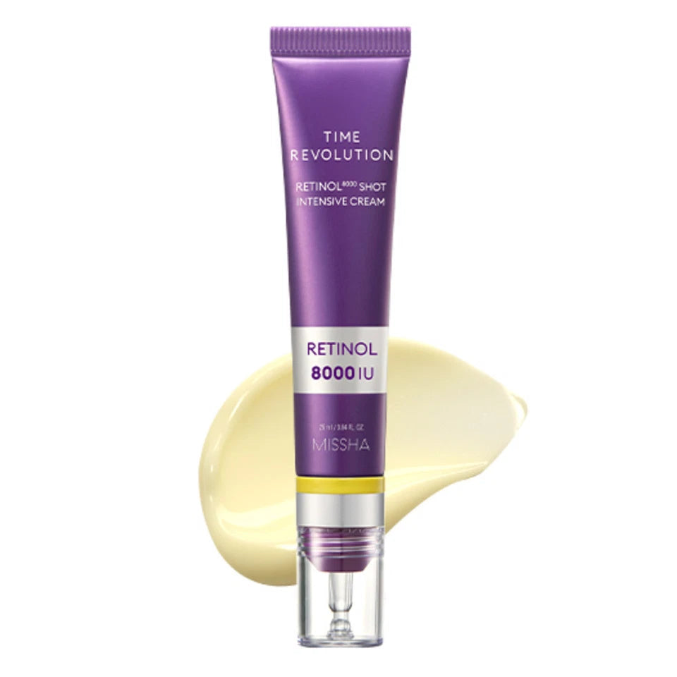MISSHA Time Revolution Retinol 8000 Shot Intensive Cream 25ML