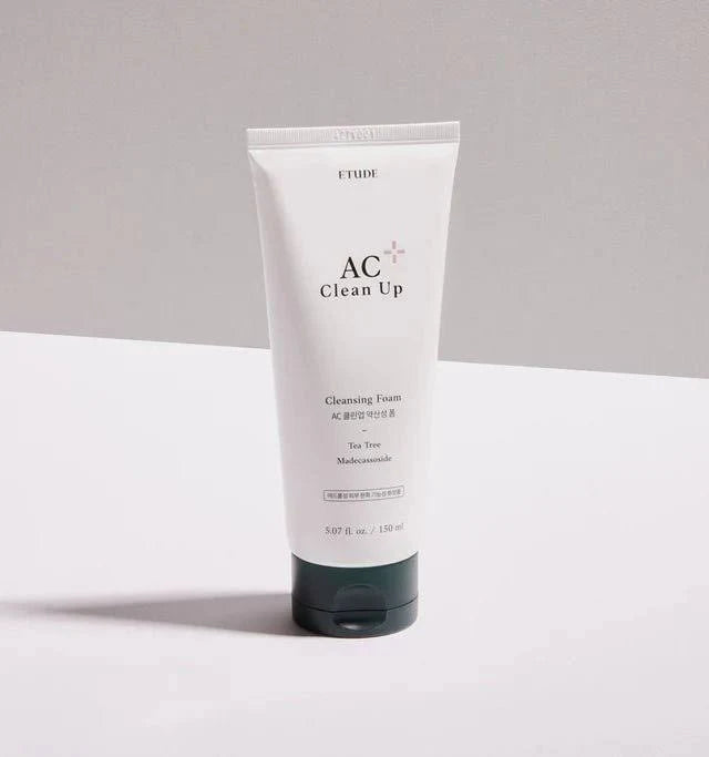 Etude AC Clean Up Cleansing Foam Tea Tree Madecassoside 150ML