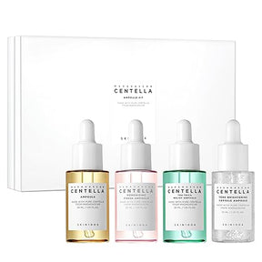 SKIN1004 Madagascar Centella ampoule kit with multiple serums for soothing hydrating and sensitive skin care routine