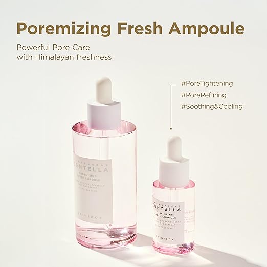 Pore minimizing ampoule for tightening pores and controlling oil with lightweight formula
