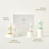 Complete centella skincare kit routine for calming sensitive skin and strengthening skin barrier