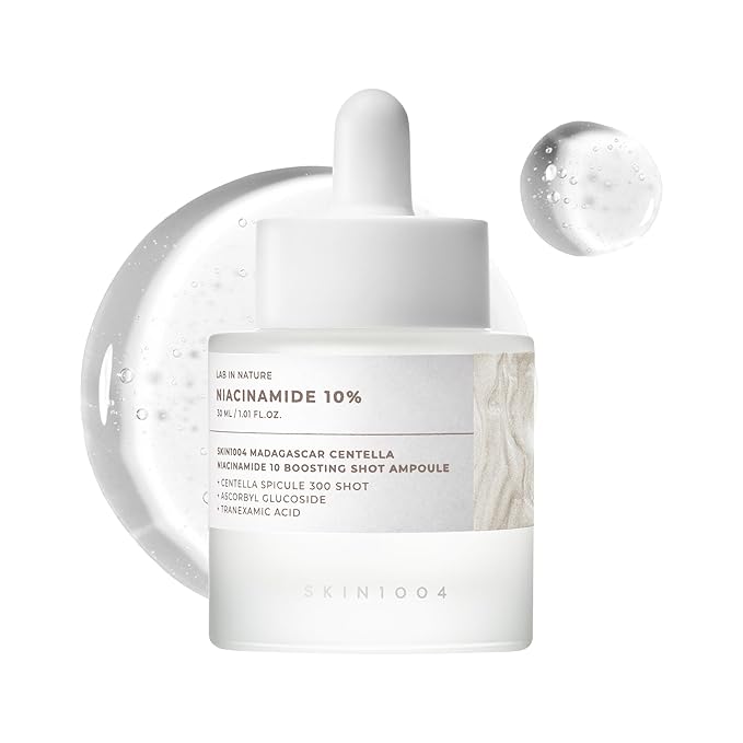 SKIN1004 Niacinamide 10% Boosting Shot Ampoule 30ml for pore care oil control and brightening skin