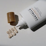 Lightweight non greasy texture of SKIN1004 SPF50 sunscreen with minimal white cast for daily outdoor protection