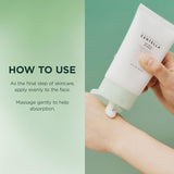 Korean centella moisturizer texture for acne prone skin